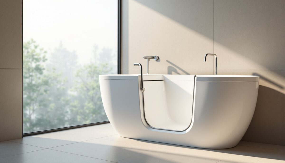 Baignoire à porte pour personne âgée : sécurité et confort au quotidien, sans compromis