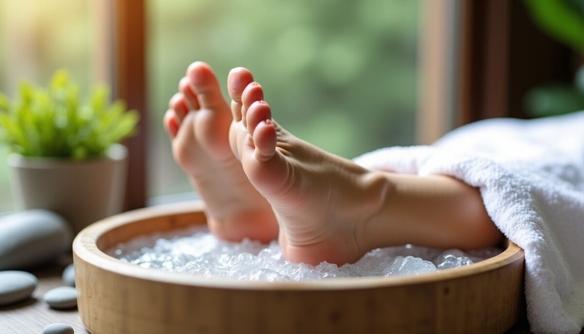 Bain de pied bicarbonate contre la corne : guide comparatif pour des pieds plus lisses